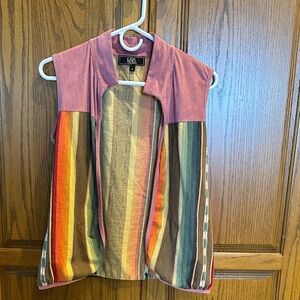 L&B serape vest